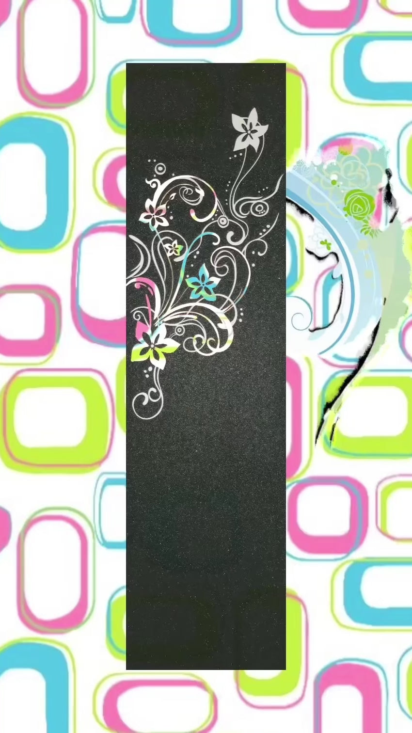Blossom swirl grip
